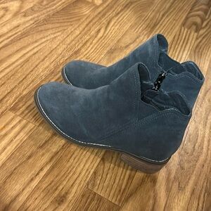 Blondo Liam Waterproof Charcoal Gray Booties SZ 6.5